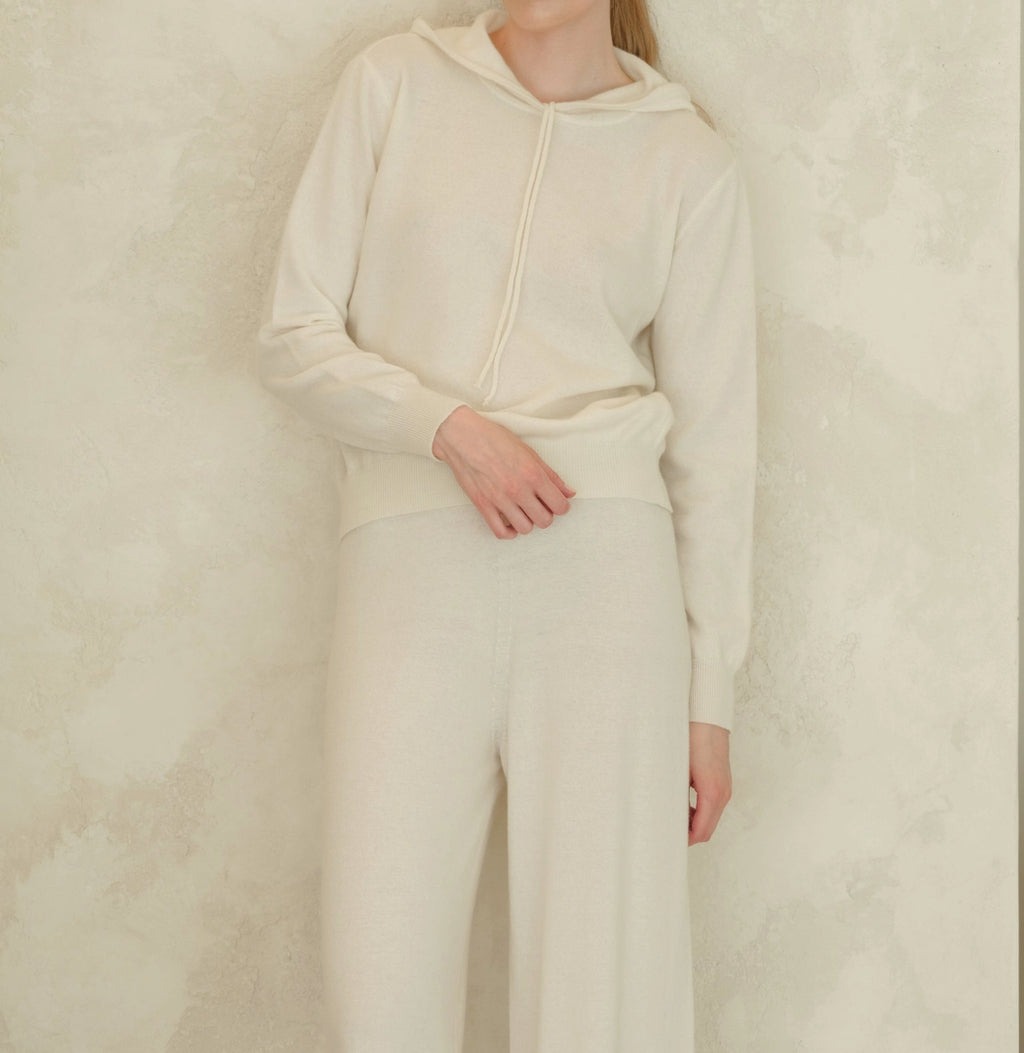 Cashmere-Mix Hoodie