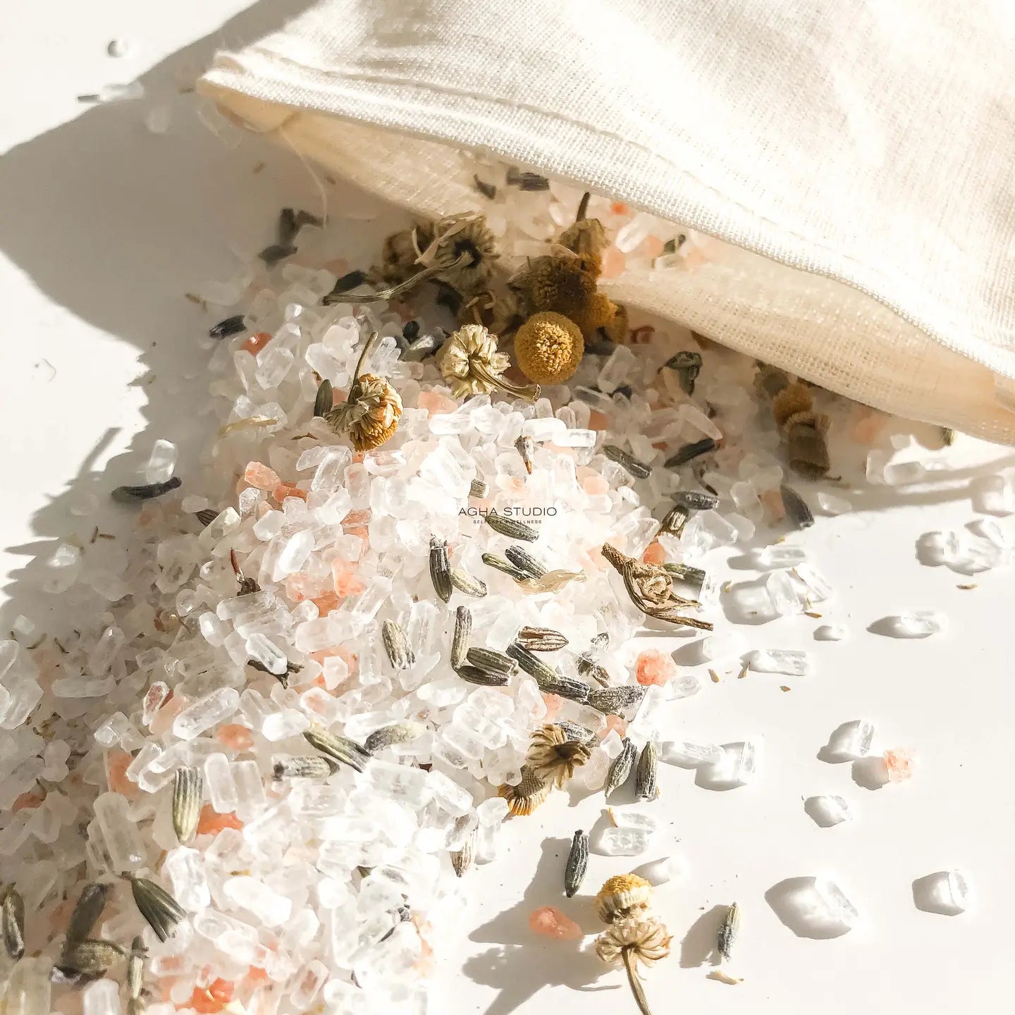Lavender Calm Bath Salts Handmade in Canada